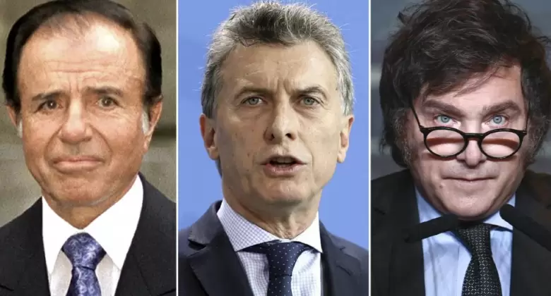 milei macri menem
