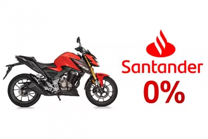 Honda y Santander se unen para financiar la compra de motos