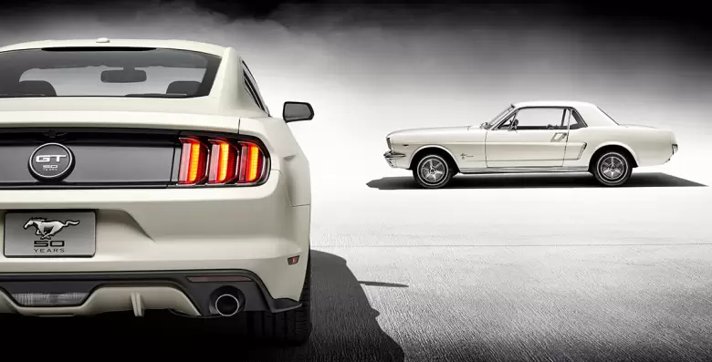 Las nuevas generaciones buscaron tomar la esencia del primer Mustang.