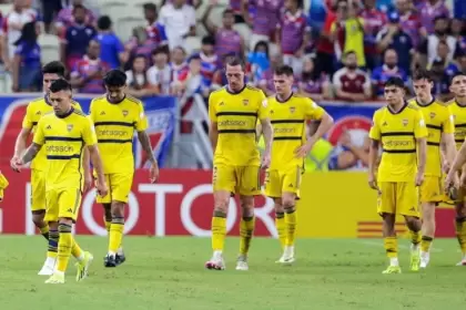 Boca sufri una dura derrota ante Fortaleza en un duelo clave por el Grupo D de la Copa Sudamericana