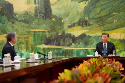 Xi Jinping recibi a Antony Blinken