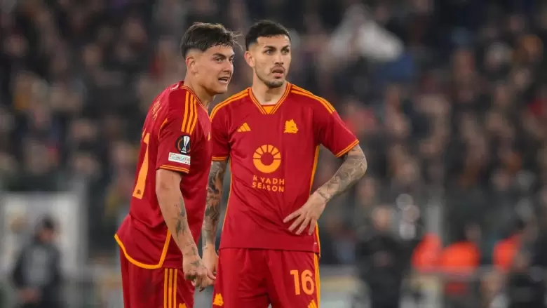dybala y paredes roma