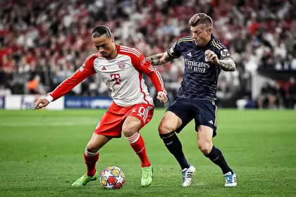 En el encuentro de ida, Bayern Mnich y Real Madrid empataron 2-2, por lo que la serie qued abierta para cualquiera de los dos