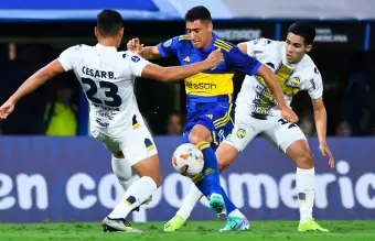 Boca le gan 1-0 a Sportivo Trinidense en la segunda fecha de la Copa Sudamericana