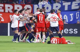 Los jugadores del "Millonario" estallaron por la actuacin de Daronco luego del empate ante Nacional