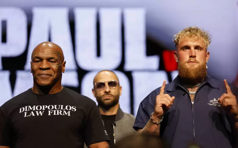 Mike Tyson y Jake Paul
