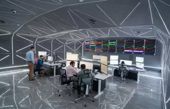 La sala de control es el ncleo de las operaciones de Oldelval, una de las empresas de midstream ms importantes del pas.