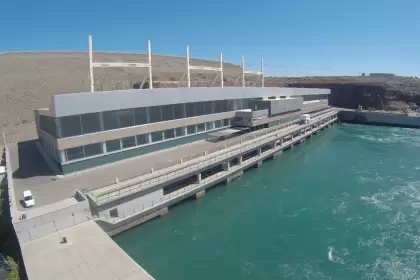 La central hidrolectrica El Chocn.
