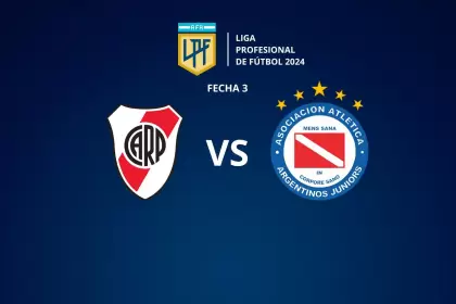River y Argentinos Juniors disputarn la tercera fecha de la Liga Profesional del ftbol argentino