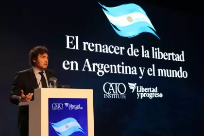 "Argentina tiene todo dado para emprender un proceso de convergencia econmica que nos coloque a la par de las potencias del mundo", dice Milei.