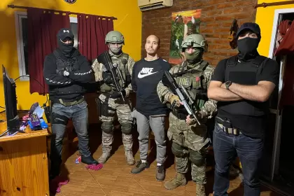 El sicario ms peligroso de la organizacin que lidera el narco Esteban Alvarado fue detenido el viernes en la localidad de Andino.
