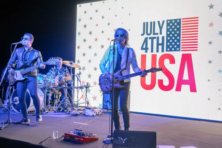 Las mejores fotos de la celebracin del Da de la Independencia en la embajada de EE.UU.