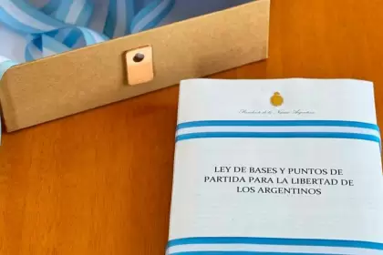 La reforma laboral fue incluida como parte del paquete de laLey de Basesy Puntos de Partida para la Libertad de los Argentinos.