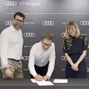 Audi present a su primer sponsor oficial de cara a la F1 2026