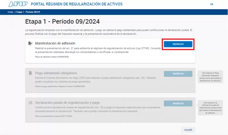 Cmo entrar al blanqueo de AFIP en 2024: paso a paso