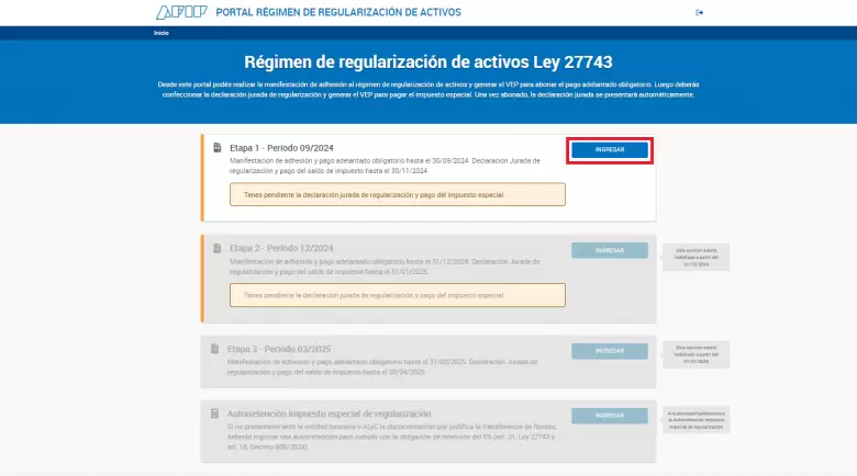 Cmo entrar al blanqueo de AFIP en 2024: paso a paso