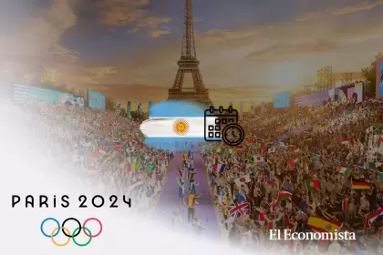 Da y hora inauguracin Juegos Olmpicos de Pars en Argentina