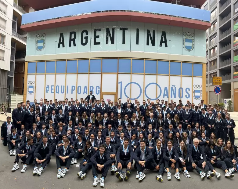 Delegacin argentina en Pars 2024