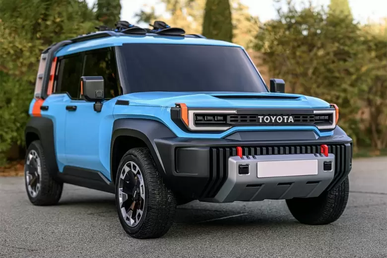 As es el Toyota EV Cruiser develado recientemente como concept car sobre el cual podra basarse el nuevo SUV.