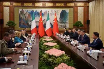 Atencin Occidente: Xi Jinping y Meloni "relanzan" las relaciones entre China e Italia