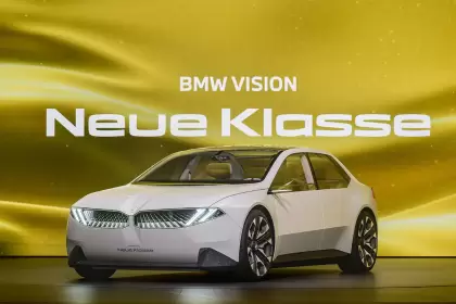 El concept Neue Klasse Vision adelanta cmo ser la prxima generacin de autos de BMW.