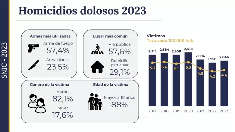 Fuente: Sistema Nacional de Informacin Criminal (SNIC)