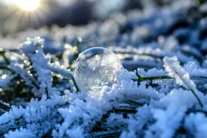 Nieve en Buenos Aires.