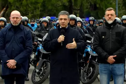 Jorge Macri anuncia el despliegue de ms policas para tareas de seguridad ciudadana.