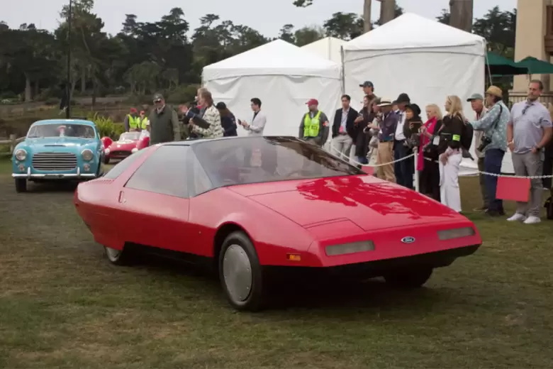 Fue exhibido el fin de semana en el Concurso de Elegancia de Pebble Beach, en California.