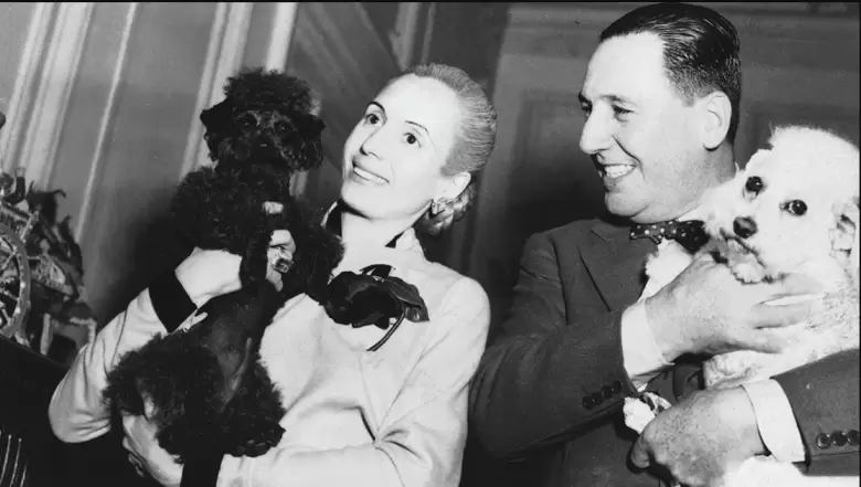 Juan Domingo y Eva Pern