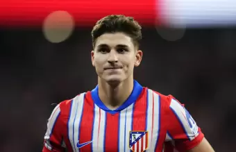 El campen del mundo Julin lvarez debuta en Champions con el Atltico de Madrid