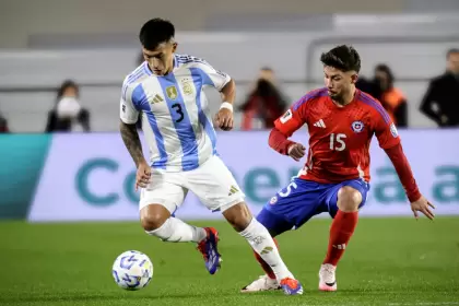 Argentina estren el bicampeonato de Amrica ante Chile en el Monumental