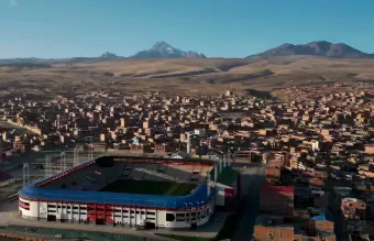 El Estadio Municipal de El Alto fue inaugurado en 2017 y es sede del Always Ready