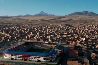 El Estadio Municipal de El Alto fue inaugurado en 2017 y es sede del Always Ready