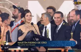 Telefe Noticias gan el Martn Fierro de Oro