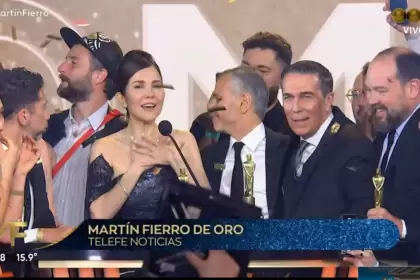 Telefe Noticias gan el Martn Fierro de Oro