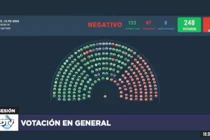 As votaron en Diputados