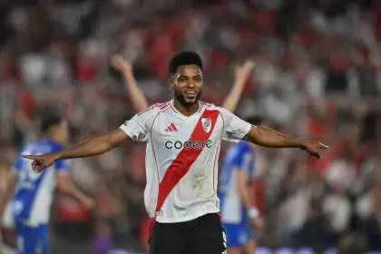El delantero colombiano Miguel Borja es el segundo goleador de la Copa Libertadores 2024 con seis tantos.