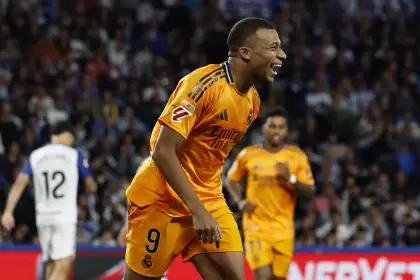 El astro francs Kylian Mbapp debuta en Champions con el Real Madrid