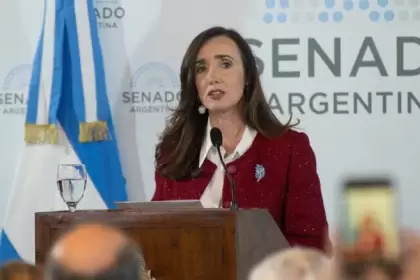 La vicepresidente, Victoria Villarruel