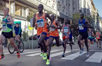 El maratn 42K llega con rcord de participantes y extranjeros