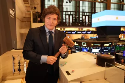Milei en Wall Street