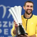 El croata Marin Cilic grit campen en China y entr en los libros de historia del tenis