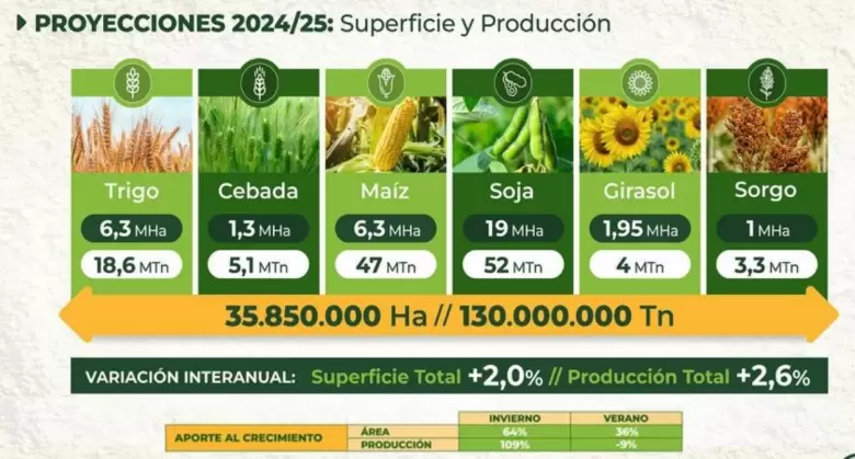 La campaa maicera ser floja.