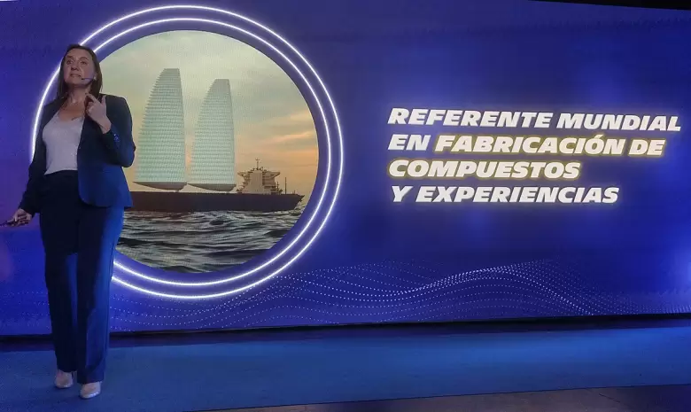 "Somos un referente mundial en fabricacin de compuestos y tambin de experiencias", afirma Banchik.