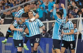 Racing elimin Athletico Paranaense y se meti en las semifinales de la Copa Sudamericana 2024