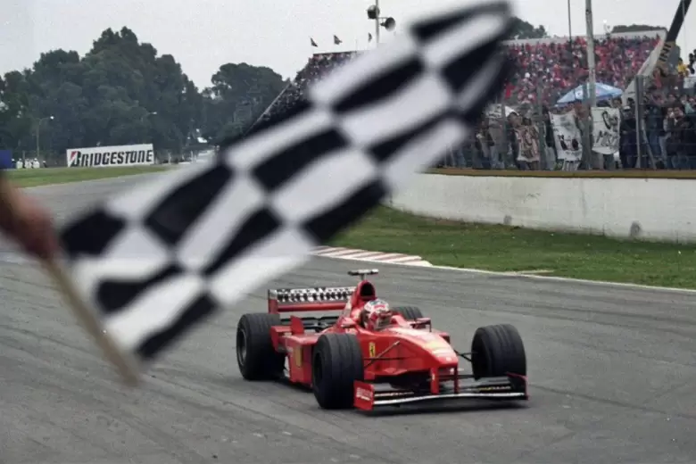 Michael Schumacher gan en Buenos Aires 1998 en lo que fue la ltima vez de la F1 en nuestro pas.