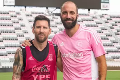 Gonzalo Higuan se reencontrar con Lionel Messi