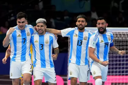 Argentina le ganó a Francia y clasificó a la final del Mundial de Futsal 2024.