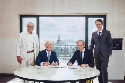 La Fórmula 1 y LVMH anunciaron una histórica alianza de 10 años.